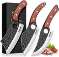 Huusk Butcher Knife Set of 3- Japanese Knife Set by HuuskKnife