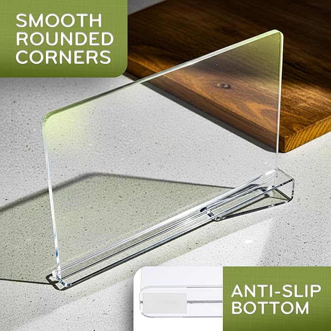 Acrylic Shelf Dividers for Closet Organization, and Books Organization - Image 4