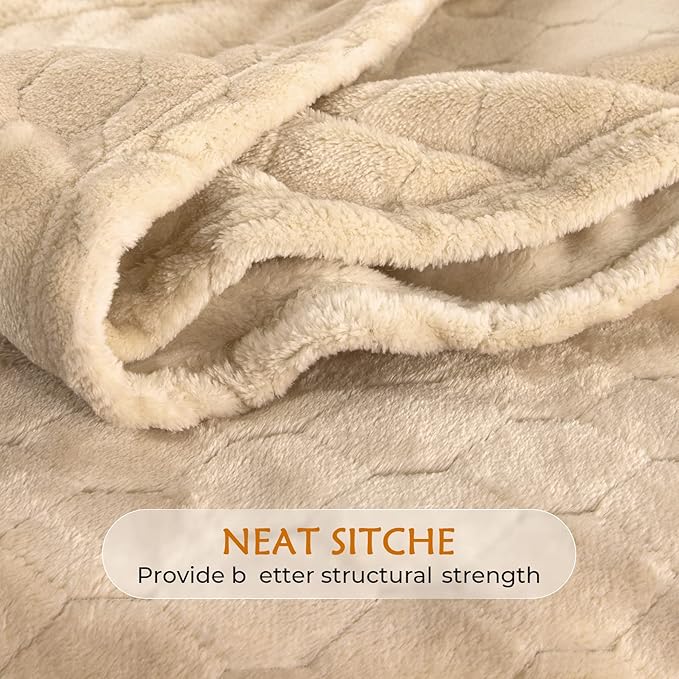 TOONOW Fleece Blanket Super Soft Cozy Throw Blanket 50" x 60", Lightweight - Image 5