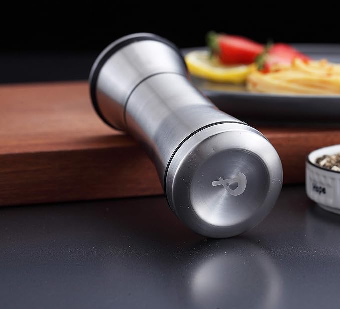 Kyraton Salt and Pepper Shakers, Stainless Steel Salt and Pepper Grinders - Image 6