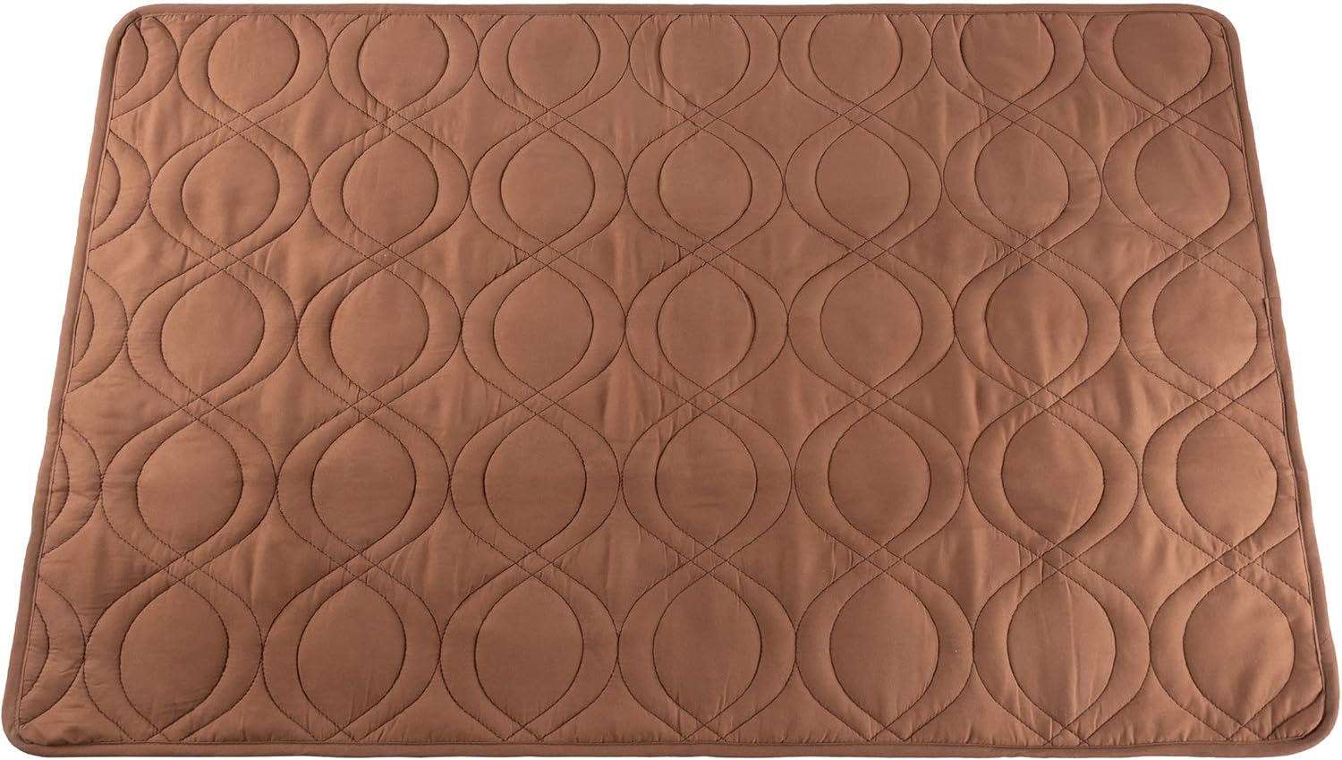 PETMAKER Waterproof Pet Mat - 36x28 Partial Couch Covers for Dogs, Cats, or Kids - Quilted Non-Slip Furniture Protector Pad (Brown)
