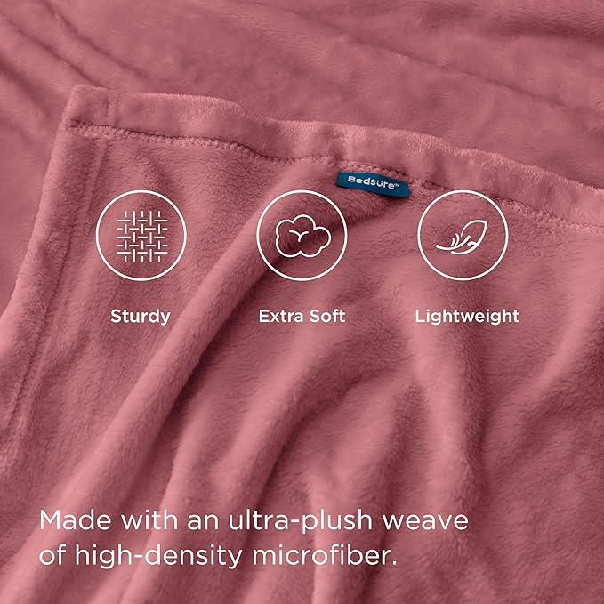 Bedsure GentleSoft Fleece King Size Blankets - Image 4