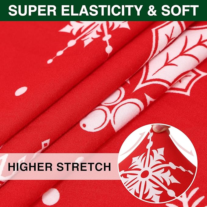 Smiry Printed Couch Cushion Covers, Stretch Soft Couch Covers - Image 3