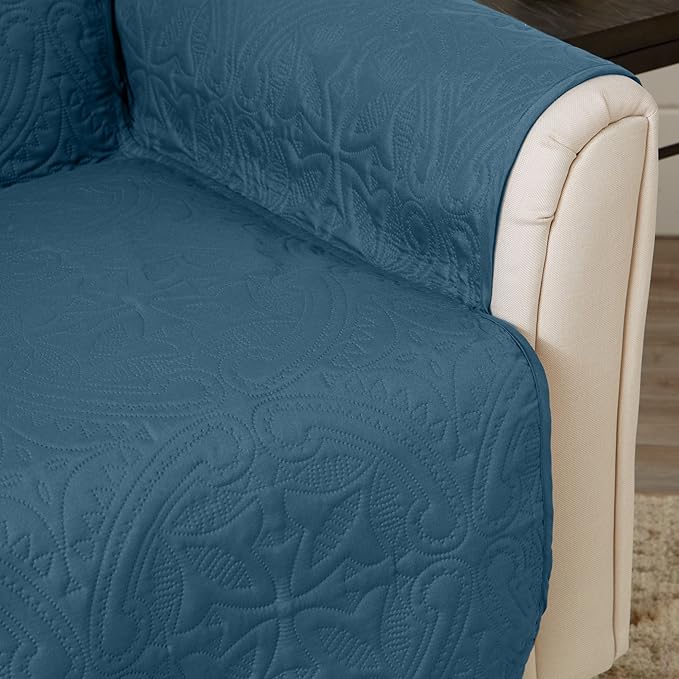 Great Bay Home Reversible Recliner Cover - Image 4