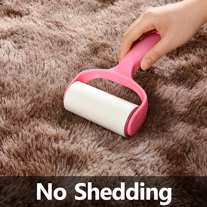 Deerhoo Large Shag Area Rugs 9 x 12, Tie-Dyed Plush Fuzzy Rugs - Image 5