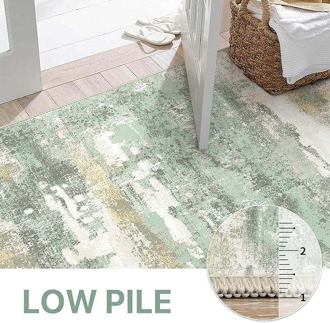 Runner Rug for Hallway Kitchen, 3x7 Machine Washable Runners Rug for Entryway - Image 8