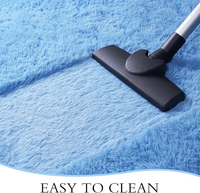 Chicrug Soft Runner Rug for Bedroom Living Room Plush Fluffy Rug 2x4 Feet - Image 7