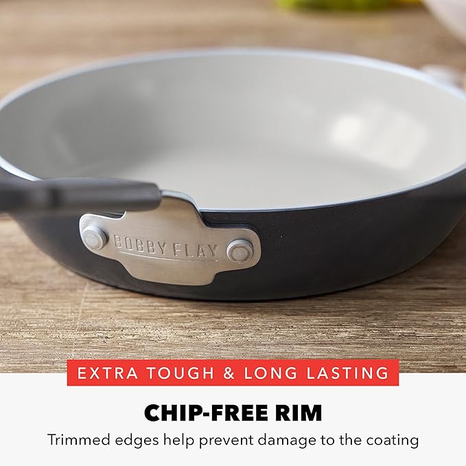 GreenPan x Bobby Flay 8" Nonstick Frying Pan Skillet, PFAS-Free Diamond Ceramic - Image 8
