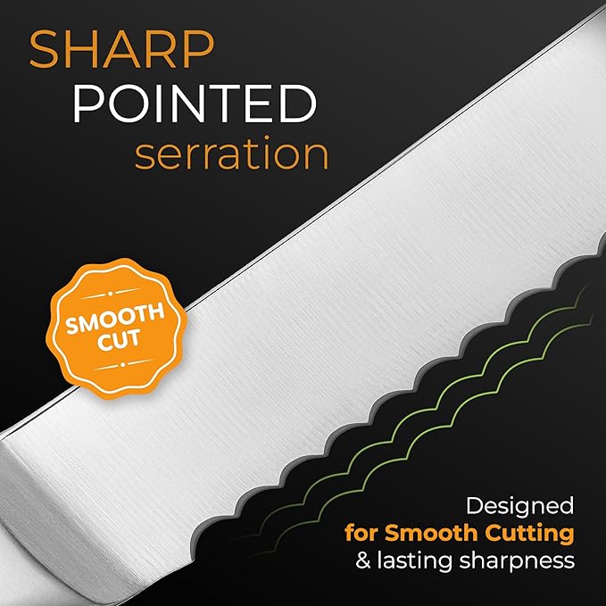 Orblue Serrated Bread Knife - Image 6
