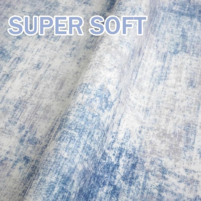IOHOUZE Abstract Runner Rug 3x8 Ft Washable Runners - Image 6