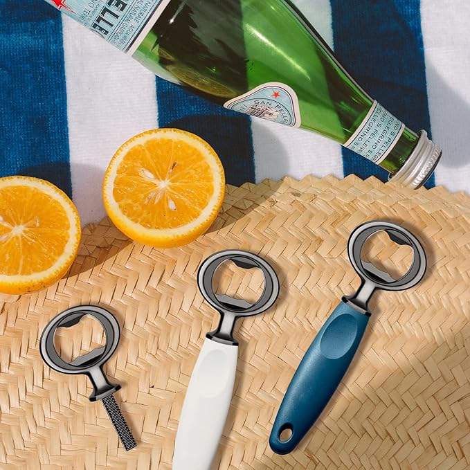 Metal Bottle Opener Kits 8 Pack Blank Stainless Steel Bottle Opener Insert Kits - Image 5