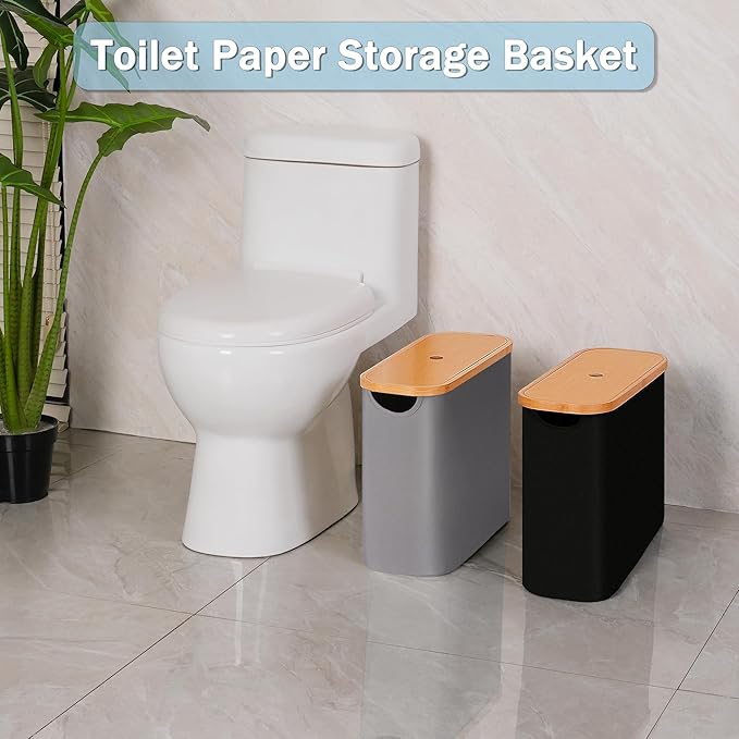 efluky Toilet Paper Storage, Toilet Paper Basket - Image 7