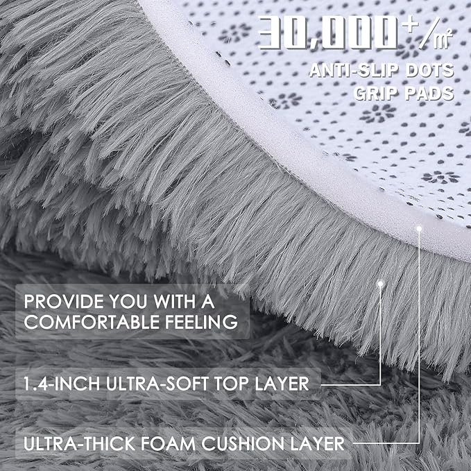 OLANLY 8x12 Machine Washable Large Area Rugs - Image 8