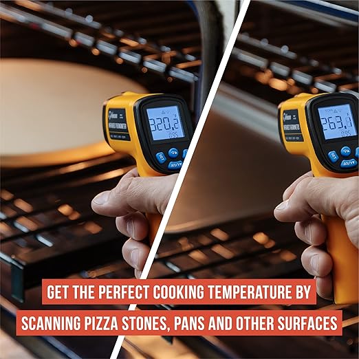 Chef Pomodoro Digital Oven Thermometer, Infrared Thermometer - Image 6