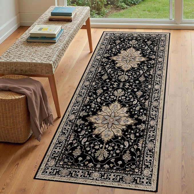 Area Rugs 3'x6' Runner Rug Non Slip Washable - Image 3