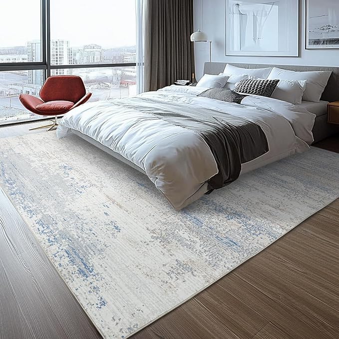 Washable Rugs 8x10 Area Rugs for Living Room- Modern Abstract Rugs for Bedroom - Image 6