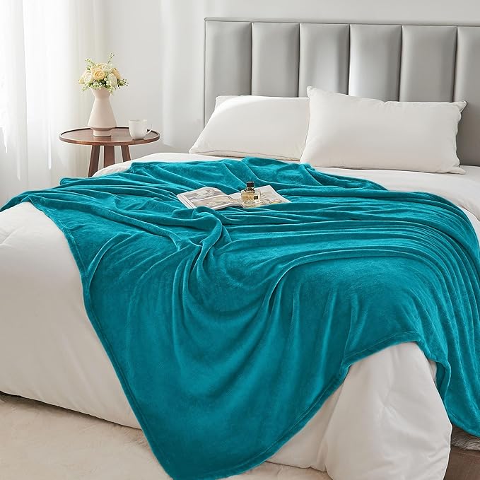 BEDELITE Fleece Blanket Twin Size Bluebird Throw Blankets - Image 7