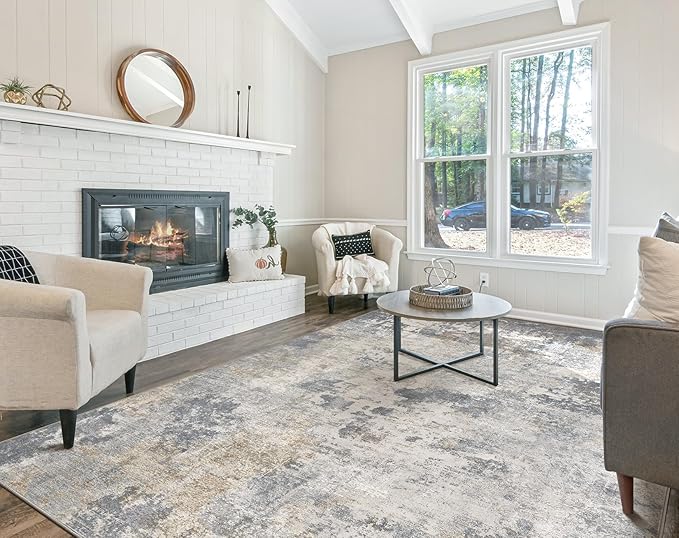 UERMEI 5x7 Area Rug Living Room Rugs - Image 8