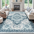 Rugflix 9x12 Area Rug for Living Room, Machine Washable Area Rugs by RugflixAreaRugs