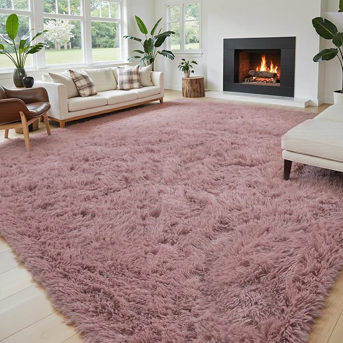 8x10 Area Rugs for Living Room Bedroom, Large Area Rug Shaggy Carpet Soft Plush - Image 2