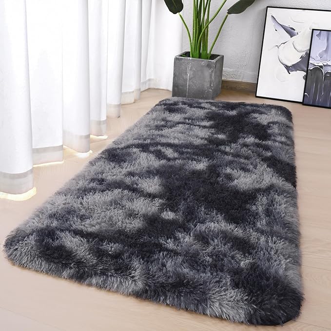 Chicrug Soft Runner Rugs for Bedroom Living Room Plush Fluffy Rug 2x4 Feet - Image 2
