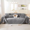 HANDONTIME Faux Fur Plush Sofa Covers by HANDONTIME
