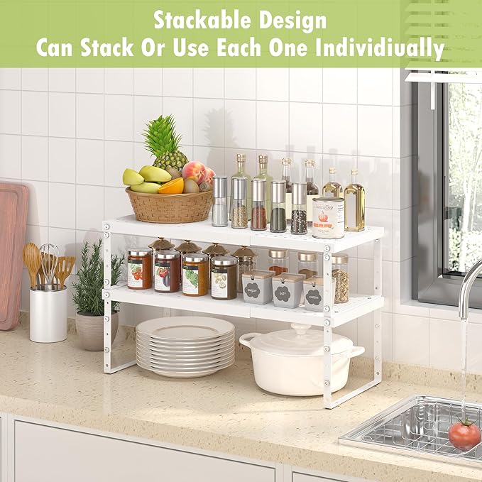 RUILALIFE Expandable Cabinet Organizer Shelf - Image 6