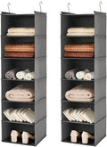 MAX Houser 6 Tier Shelf Hanging Closet Organizer, Closet Hanging Shelf by MAXHouser