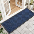 OLANLY Front Door Mat Outside Entrance 47x17, Heavy Duty Sturdy Natural Rubber by OLANLY
