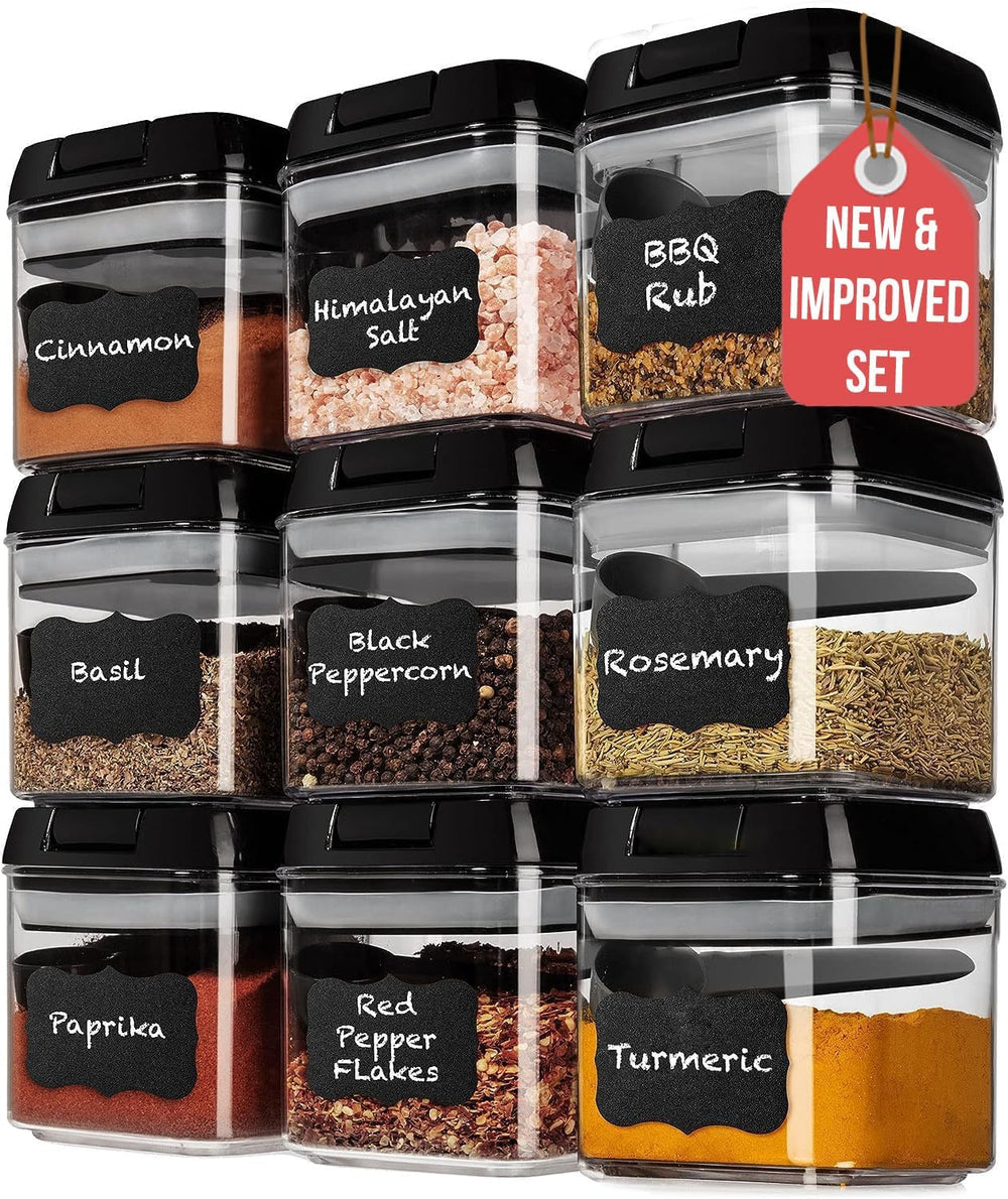 Shazo 9 PC Airtight Food Storage Containers