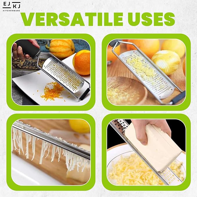 Stainless Steel Ultra Fine Cheese Grater Great - Image 4