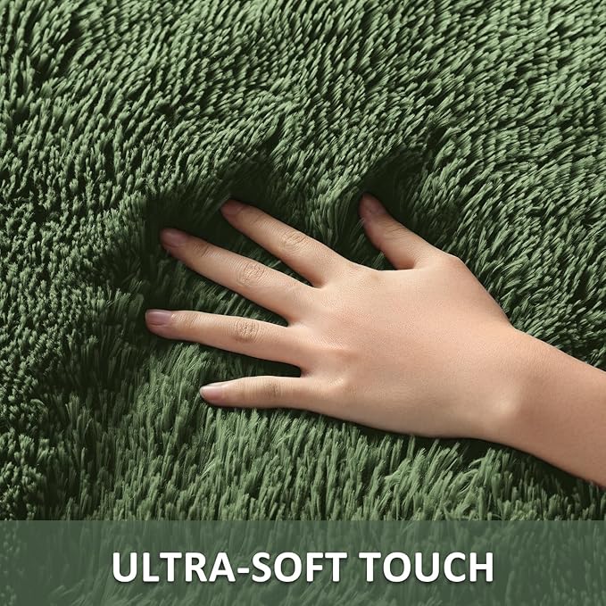 Ophanie Gray Green Rug Grass Area Rugs - Image 2