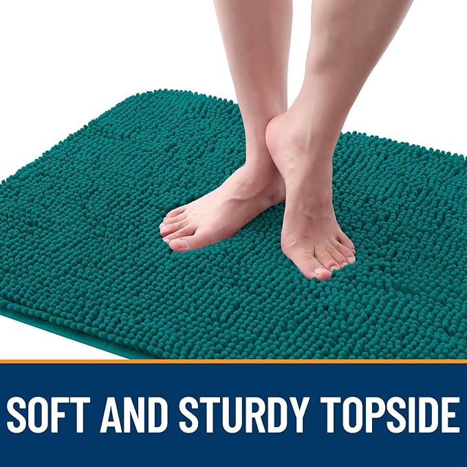 OLANLY Dog Door Mat for Muddy Paws 59x35, Absorbs Moisture and Dirt, Absorbent - Image 4