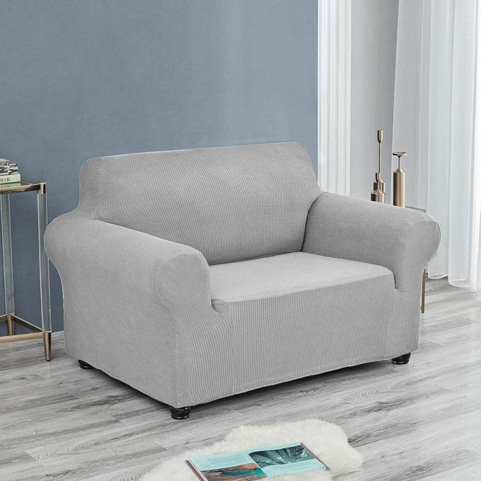 Joccun Stretch Chair Couch Cover, 1-Piece Sofa Slipcover Spandex Jacquard - Image 4