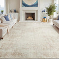 8x10 Area Rugs for Living Room Washable Rug: Anti-Skid Abstract Modern Living by Crority