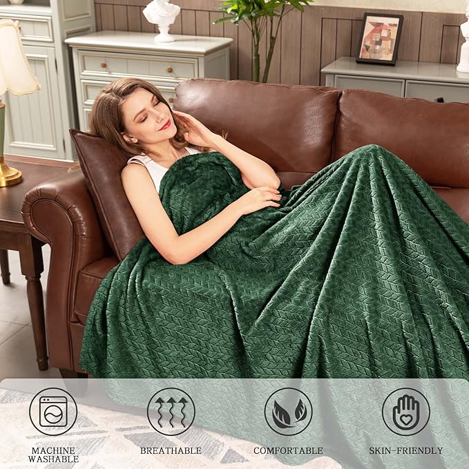Inhand Fleece Throw Blanket, Super Soft Flannel Cozy - Image 5