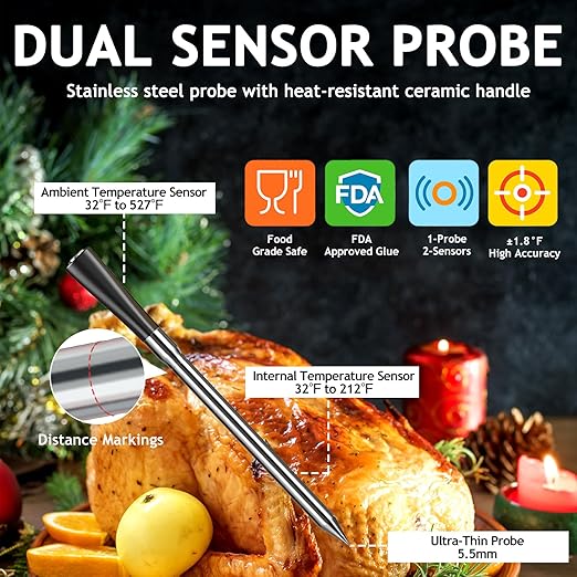 Meat Thermometer Digital Wireless - Image 4