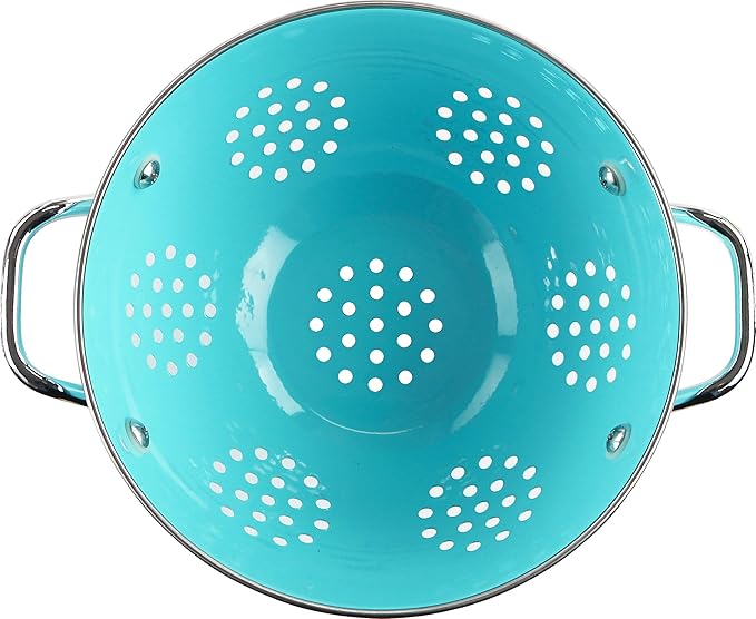 Calypso Basics by Reston Lloyd Powder Coated Enameled Colander, 1.5 Quart - Image 9