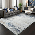 Toneed Abstract Area Rug 5x7 Modern Washable Rug Soft Non Slip Rug Low Pile by Toneed