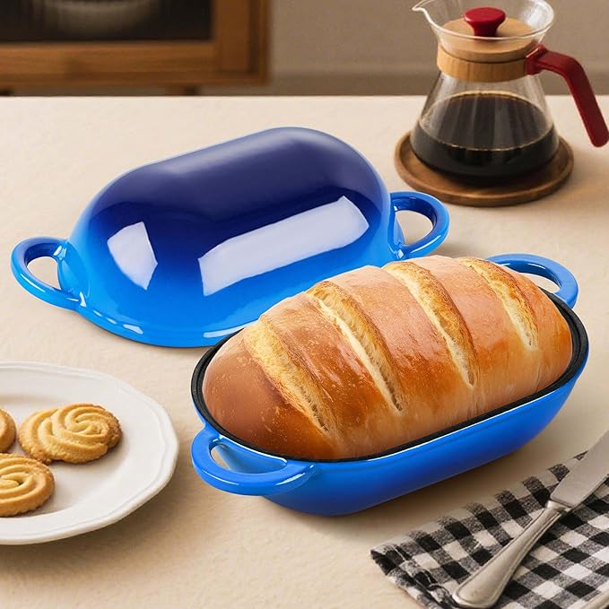 Homikit Enameled Cast Iron Dutch Oven
