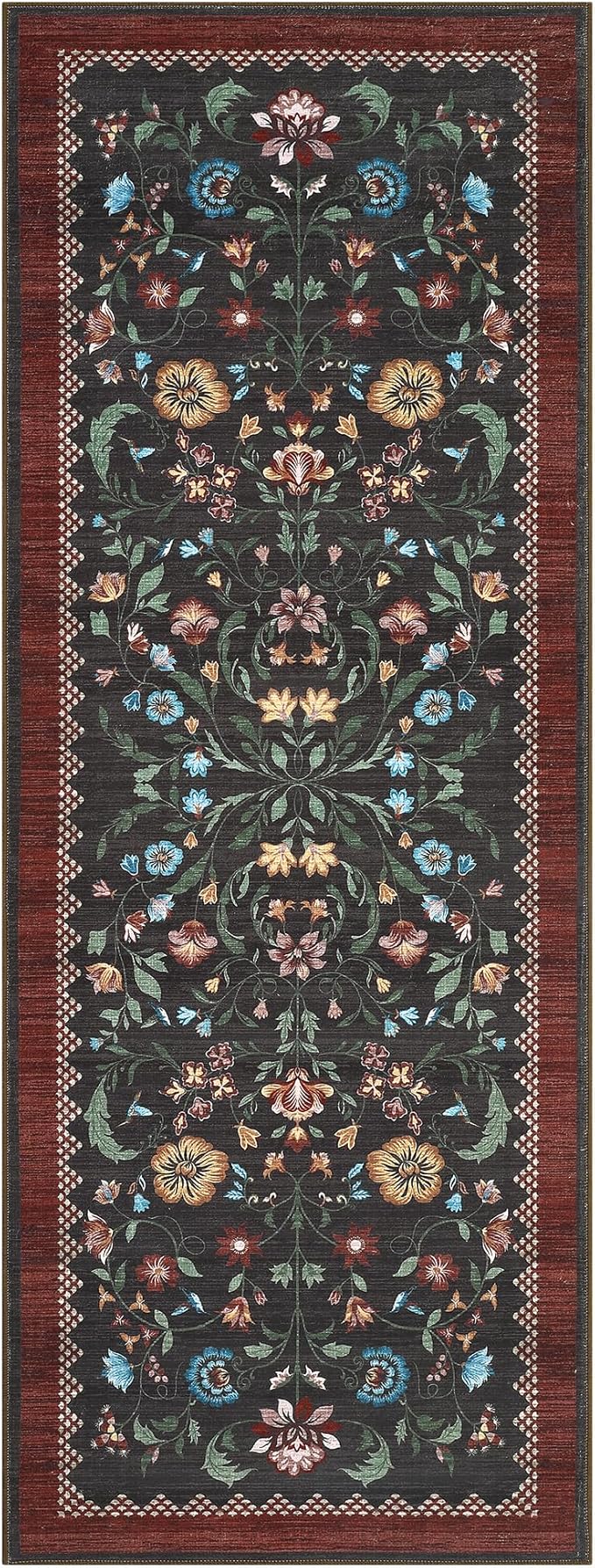 GarveeHome Floral Rug 2.5x8 Runners - Image 4