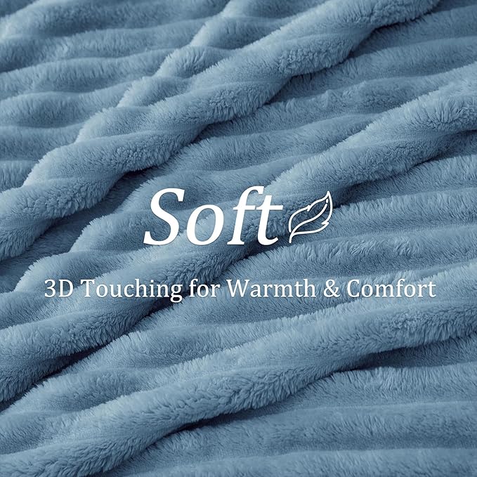 BEDELITE Blankets Queen Size for Bed, 300GSM Soft & Warm Fleece Blanket - Image 4