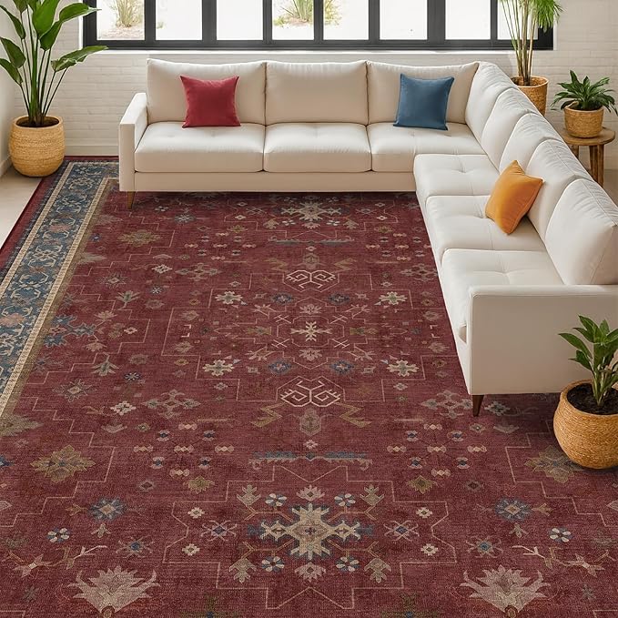 Hazo Haus Oriental 7x10 Large Area Rugs - Image 8