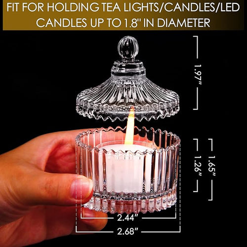 16 Piece Votive Candle Holders - Image 2