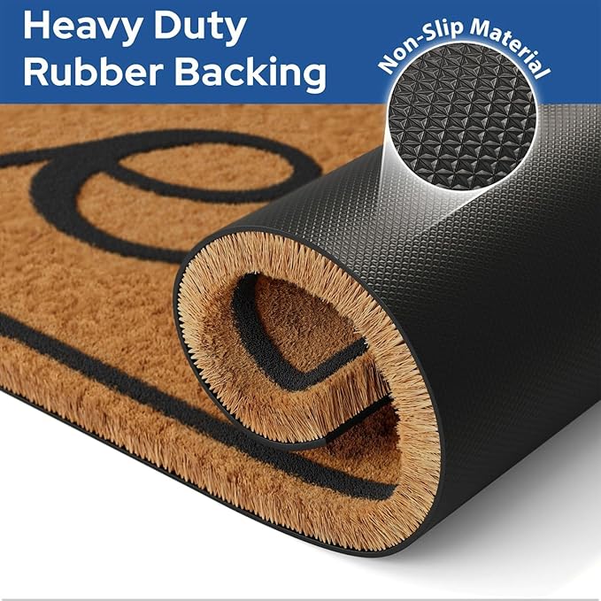 Barnyard Designs Natural Coco Coir Heavy Duty Backing Doormat - Image 6