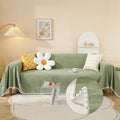 HANDONTIME Couch Cover, Sofa Covers, Sage Couch Cushion Cover Dog Furniture by HANDONTIME