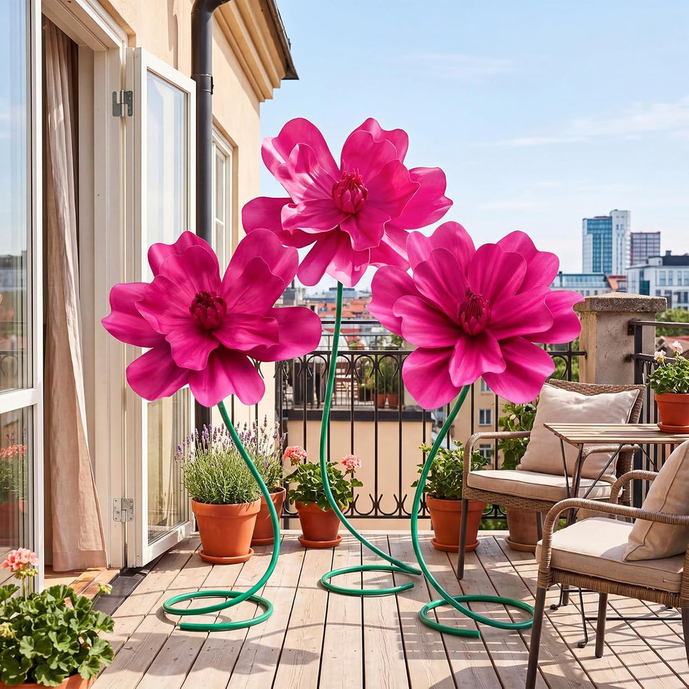 3 PCS 5ft Giant Artificial Flower for Wedding & Birthday Party