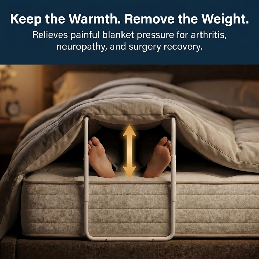 Performore Blanket Lifter for Feet, Adjustable 23-31 Inch Bed Cradle