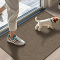 LEKEEPGO Ultra Thin Indoor Door Mat 17"x29", Low-Profile Door Mat Indoor by LEKEEPGO