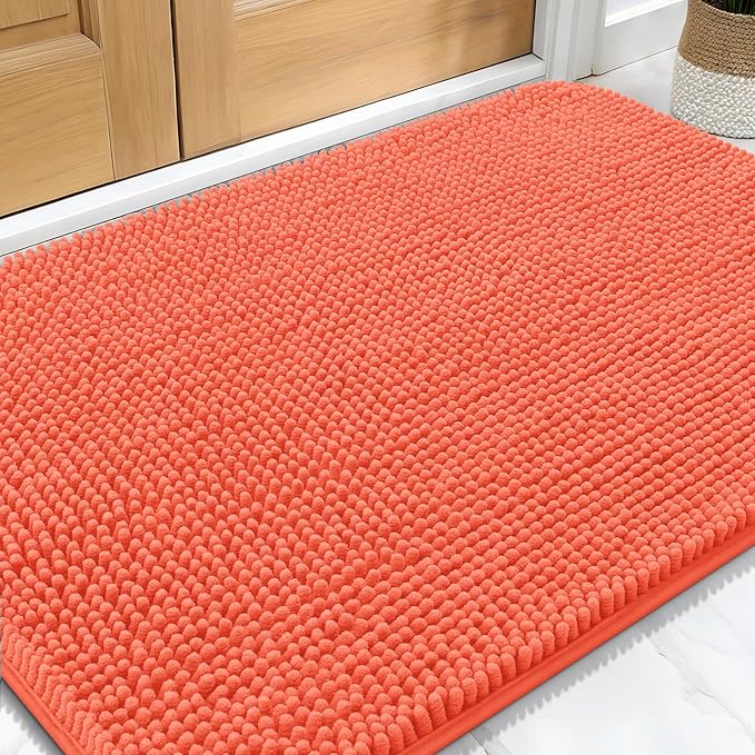 OLANLY Dog Door Mat for Muddy Paws 32x20, Absorbs Moisture and Dirt, Absorbent by OLANLY